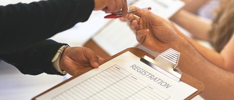 Register an account